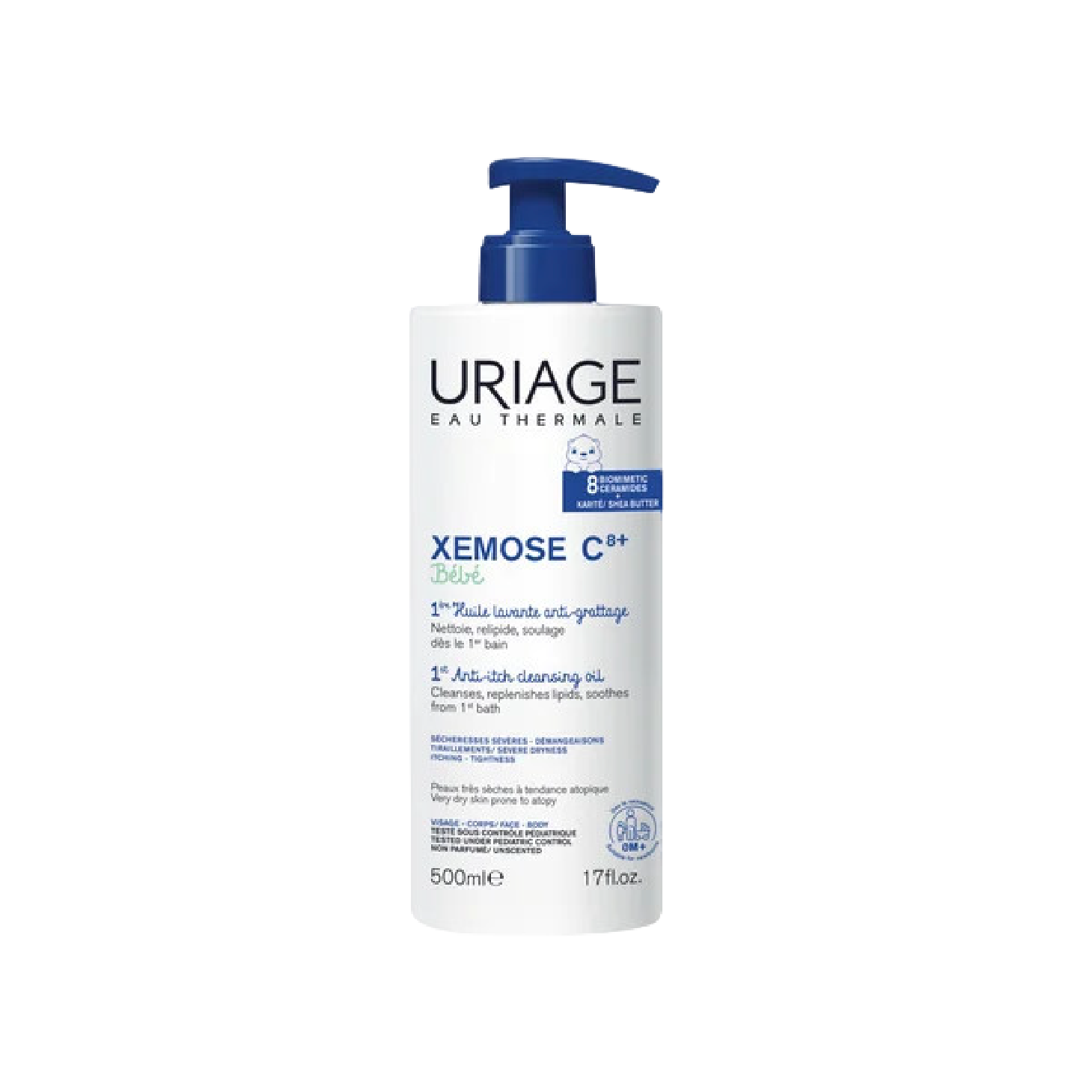 Uriage Xémose C8+ Bebé Óleo Lavante 500ml