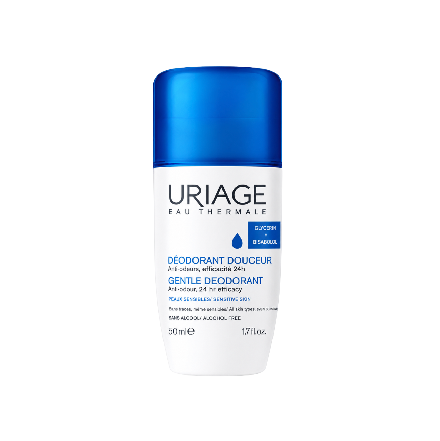 Desodorante roll-on suave Uriage 50 ml