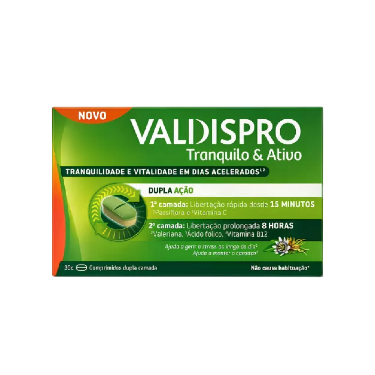 Valdispro Tranquilo & Ativo x30 Comprimidos