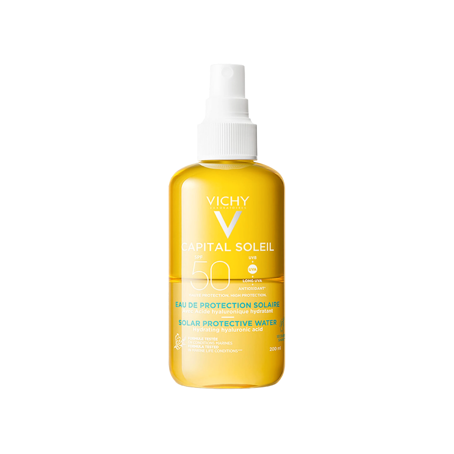 Vichy Capital Soleil Água de Proteção Solar Hidratante SPF50 200ml