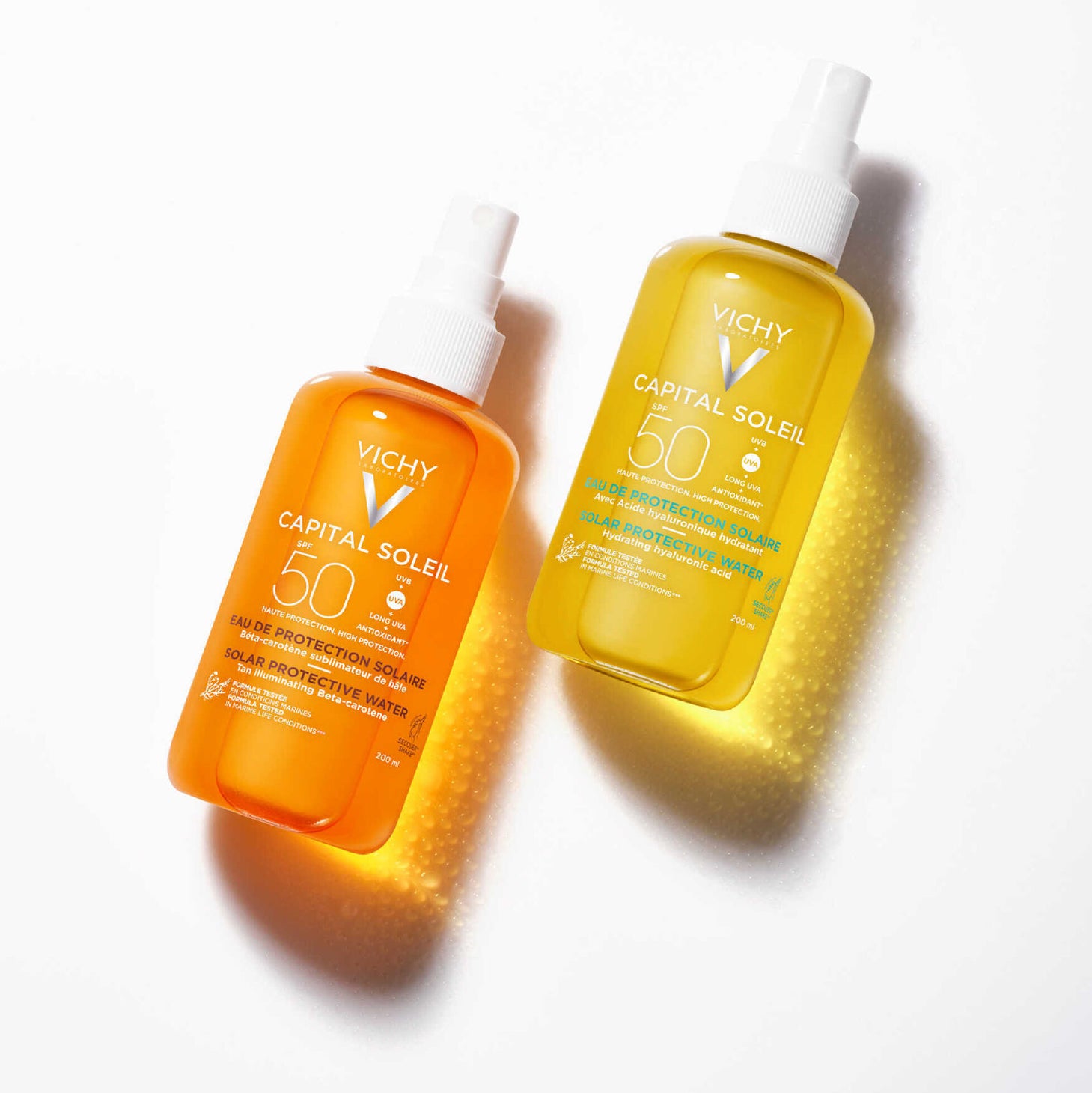 Vichy Capital Soleil Água de Proteção Solar Hidratante SPF50 200ml