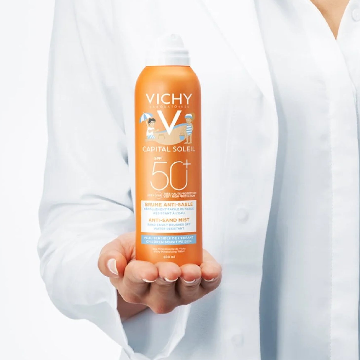 Vichy Capital Soleil Bruma Antiareia Crianças SPF50+ 200ml