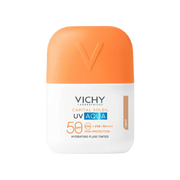 Vichy Capital Soleil UV Aqua Fluido com Cor Tom Claro SPF50 50ml
