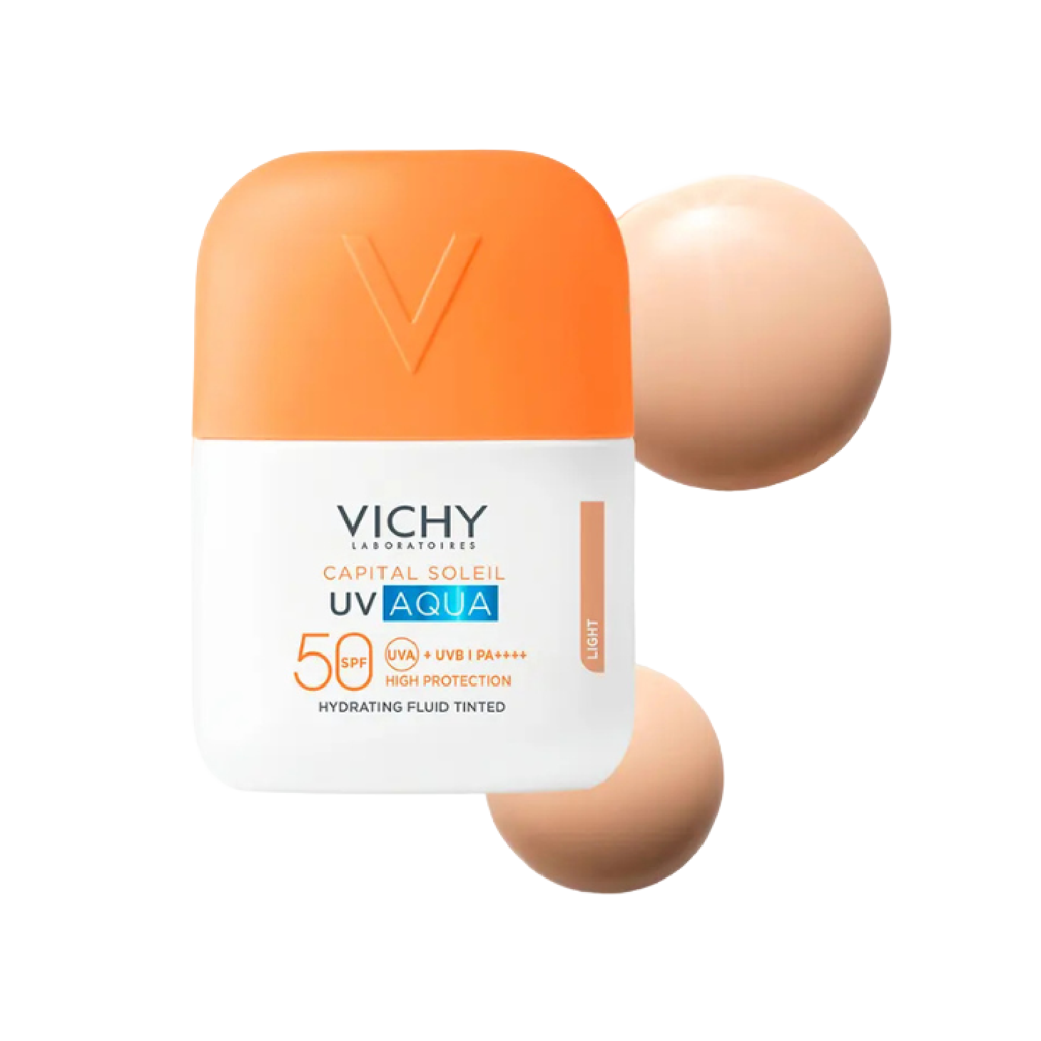 Vichy Capital Soleil UV Aqua Fluido com Cor Tom Claro SPF50 50ml