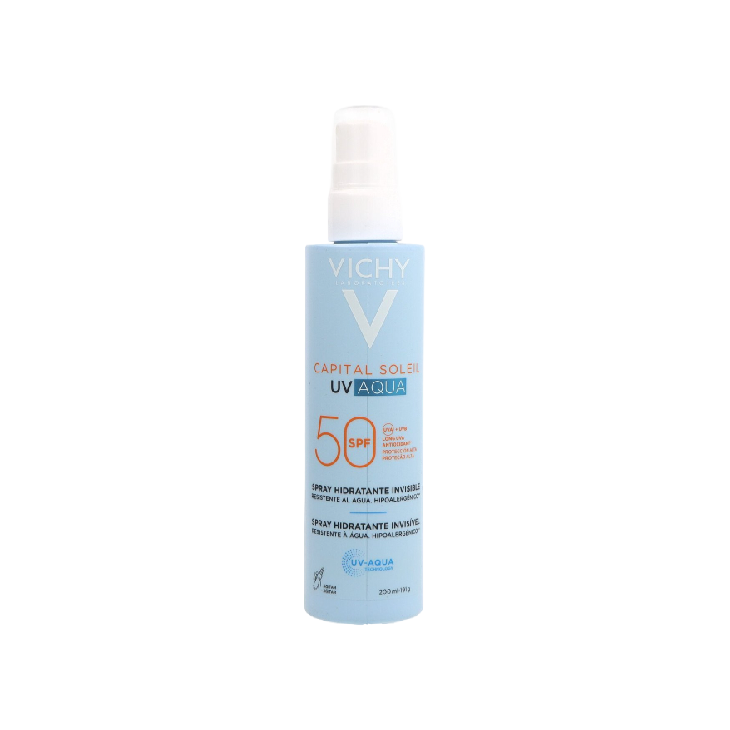 Vichy Capital Soleil UV Aqua Spray Invisível SPF50 200ml