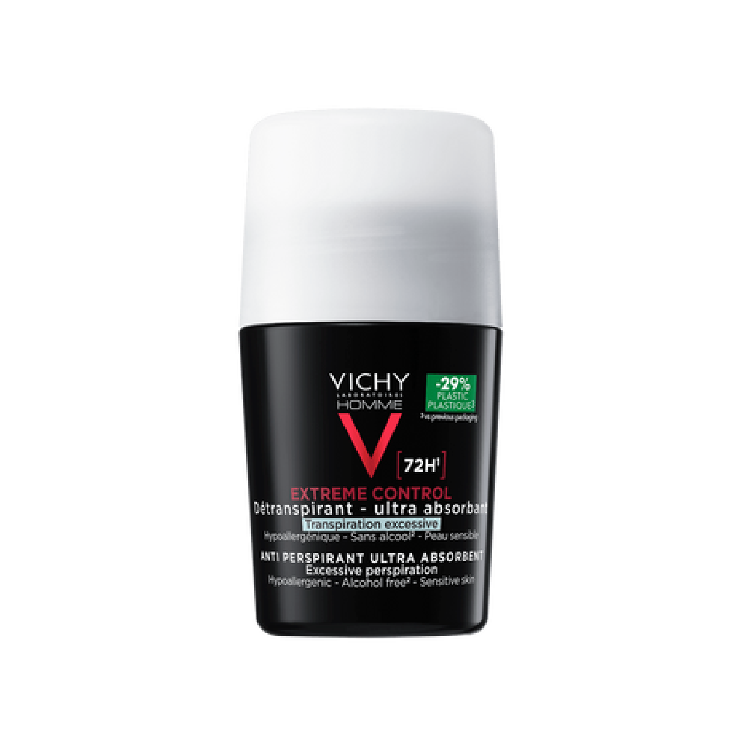 Vichy Homme Antitranspirante Roll-On 72h 50ml