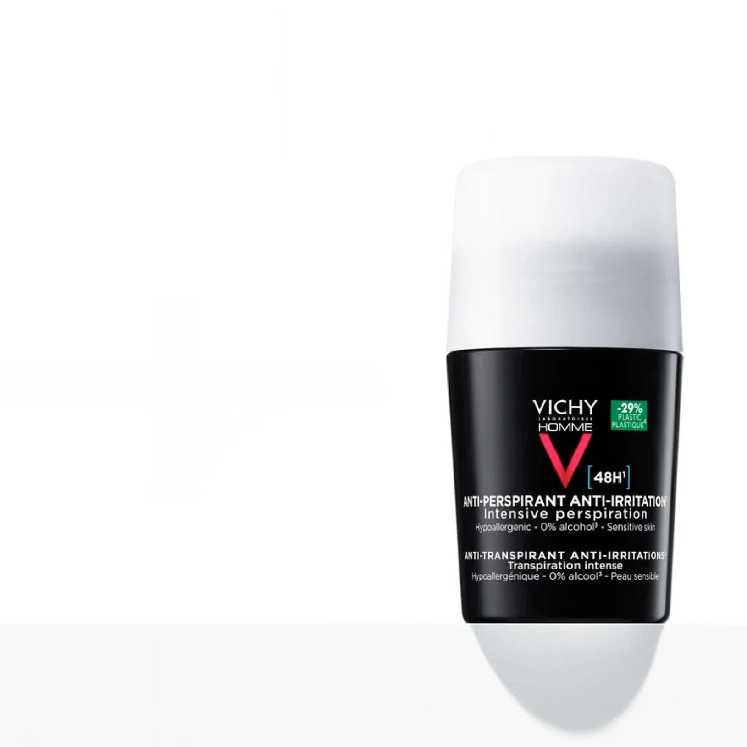 Vichy Homme Antitranspirante Roll-on Pele Sensível 48h 50ml