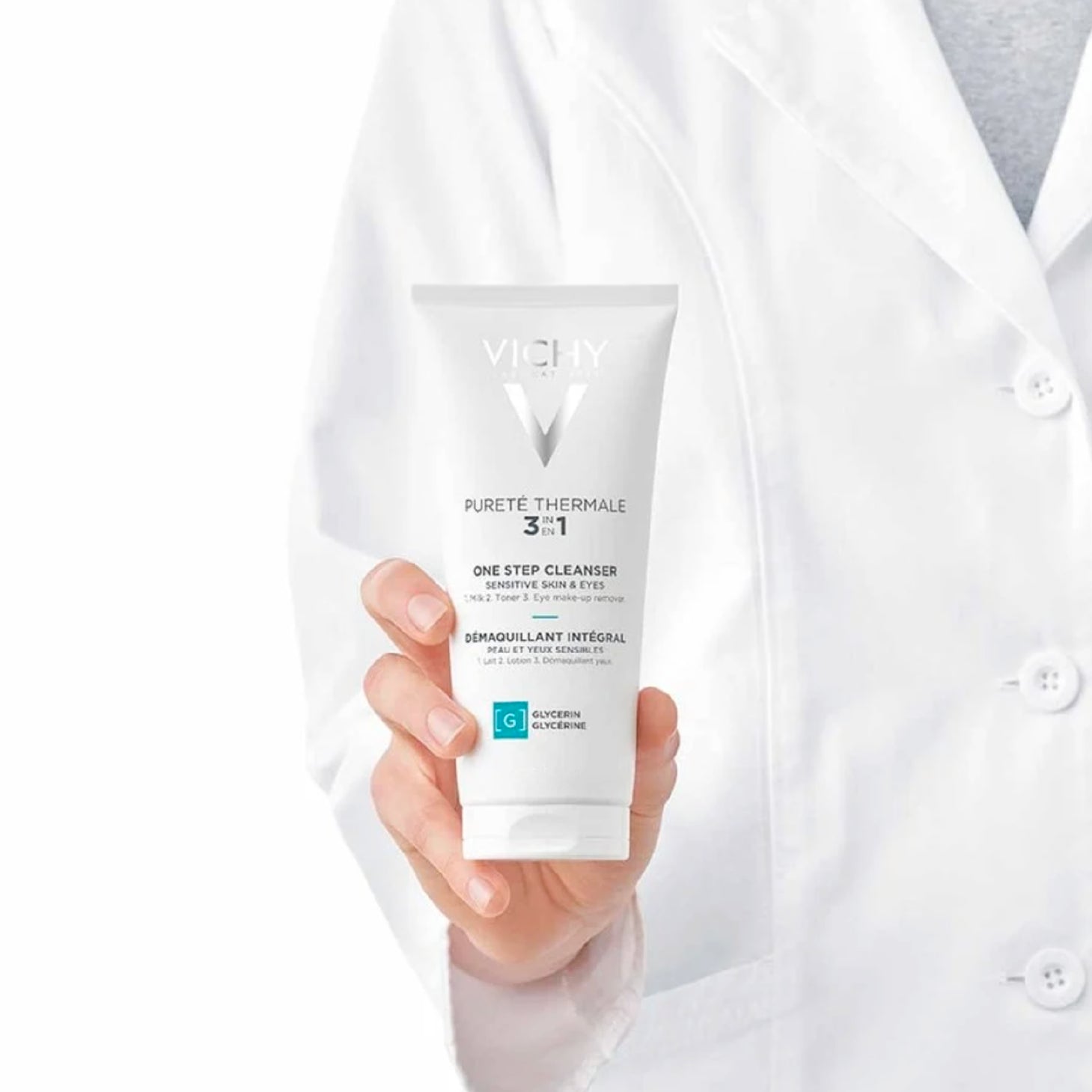 Vichy Pureté Thermale Leite Desmaquilhante 3 em 1 300ml