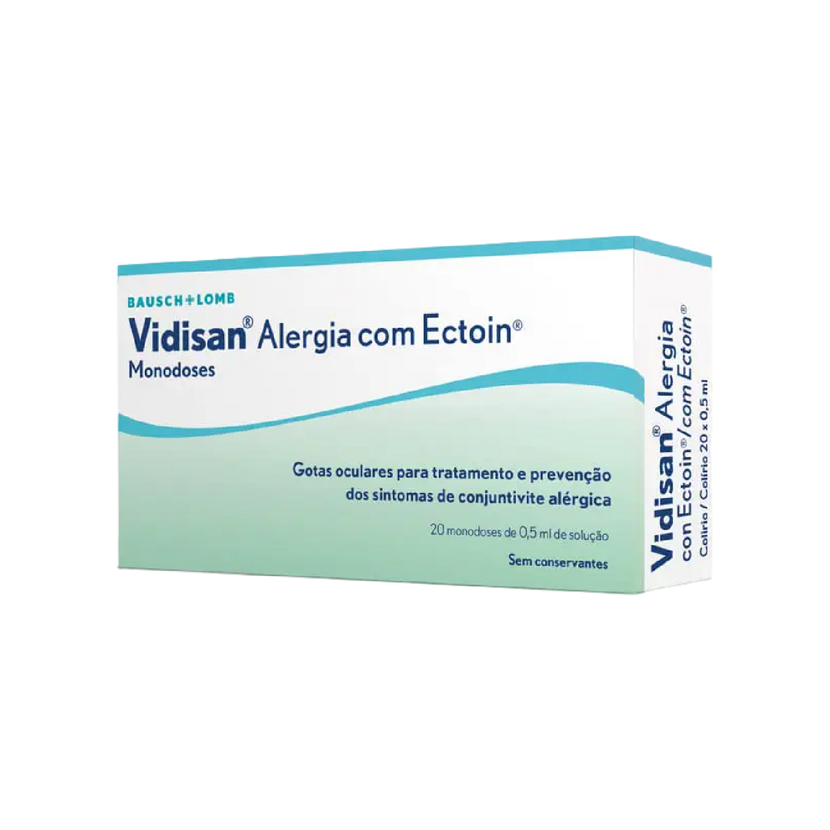 Vidisan Alergia Ectoin Colírio 0,5ml x20