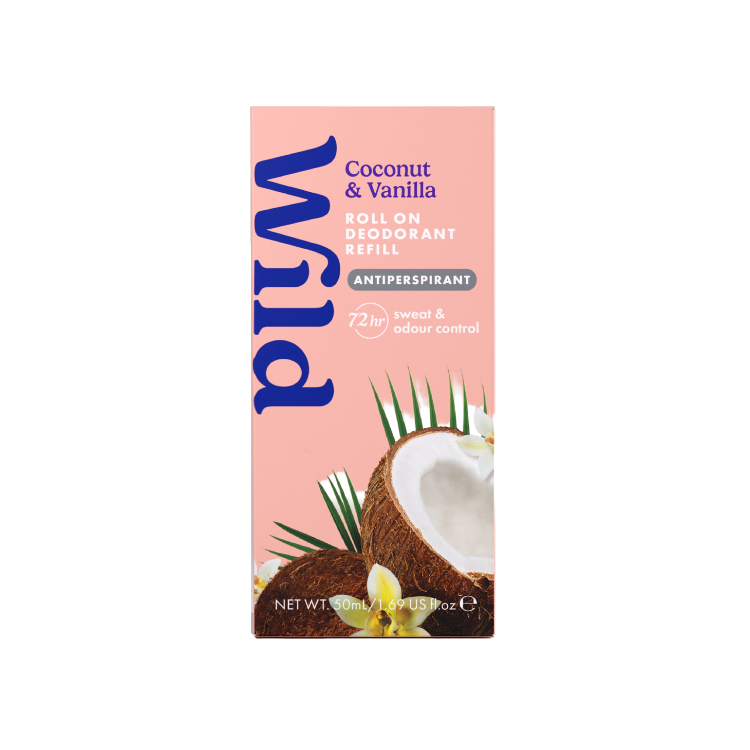 Wild Roll On Recarga Coco e Baunilha