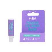 Wild Recarga Bálsamo Labial Natural Coco Baunilha 4.5g