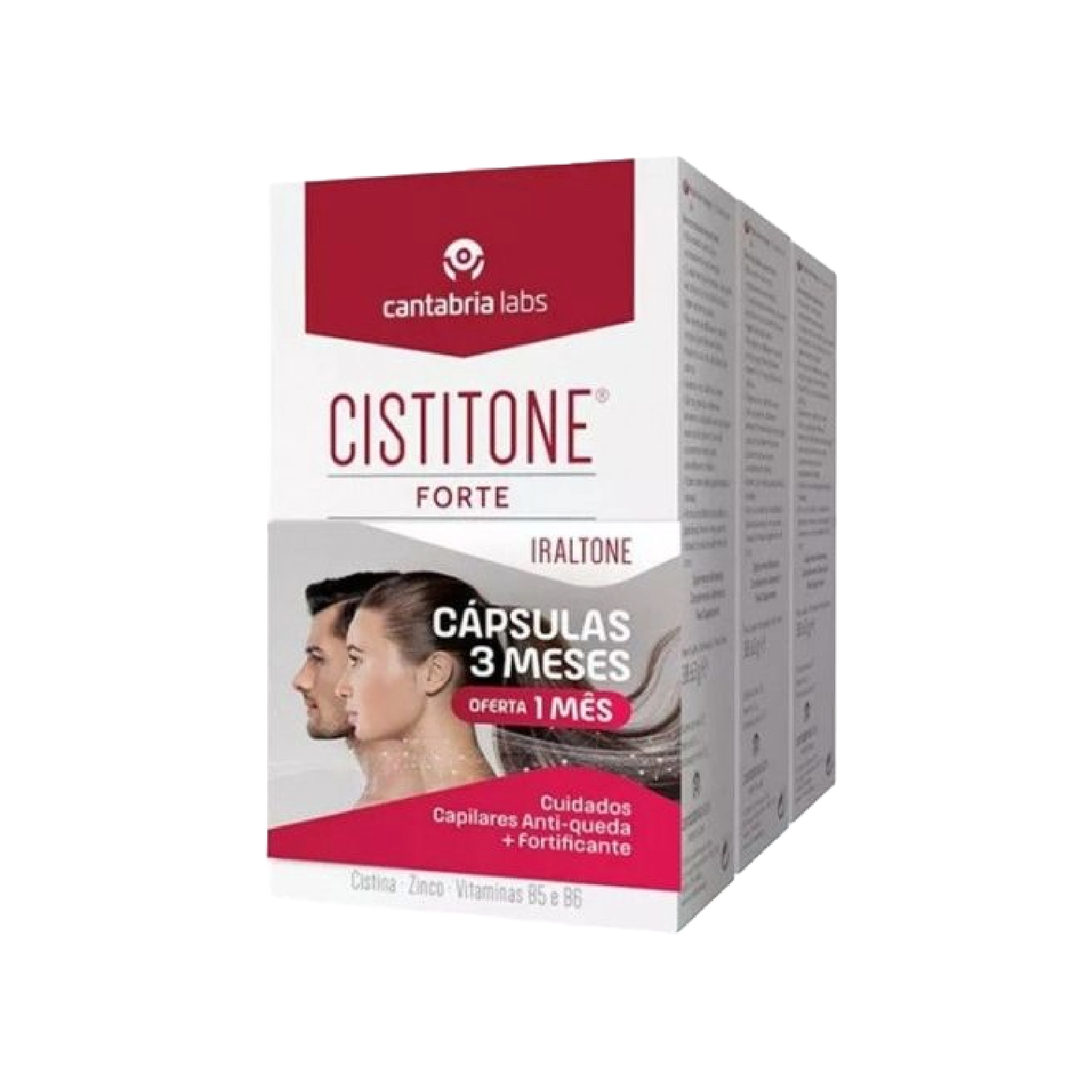 Cistitone Forte pack de 3 unidades com 60 cápsulas cada