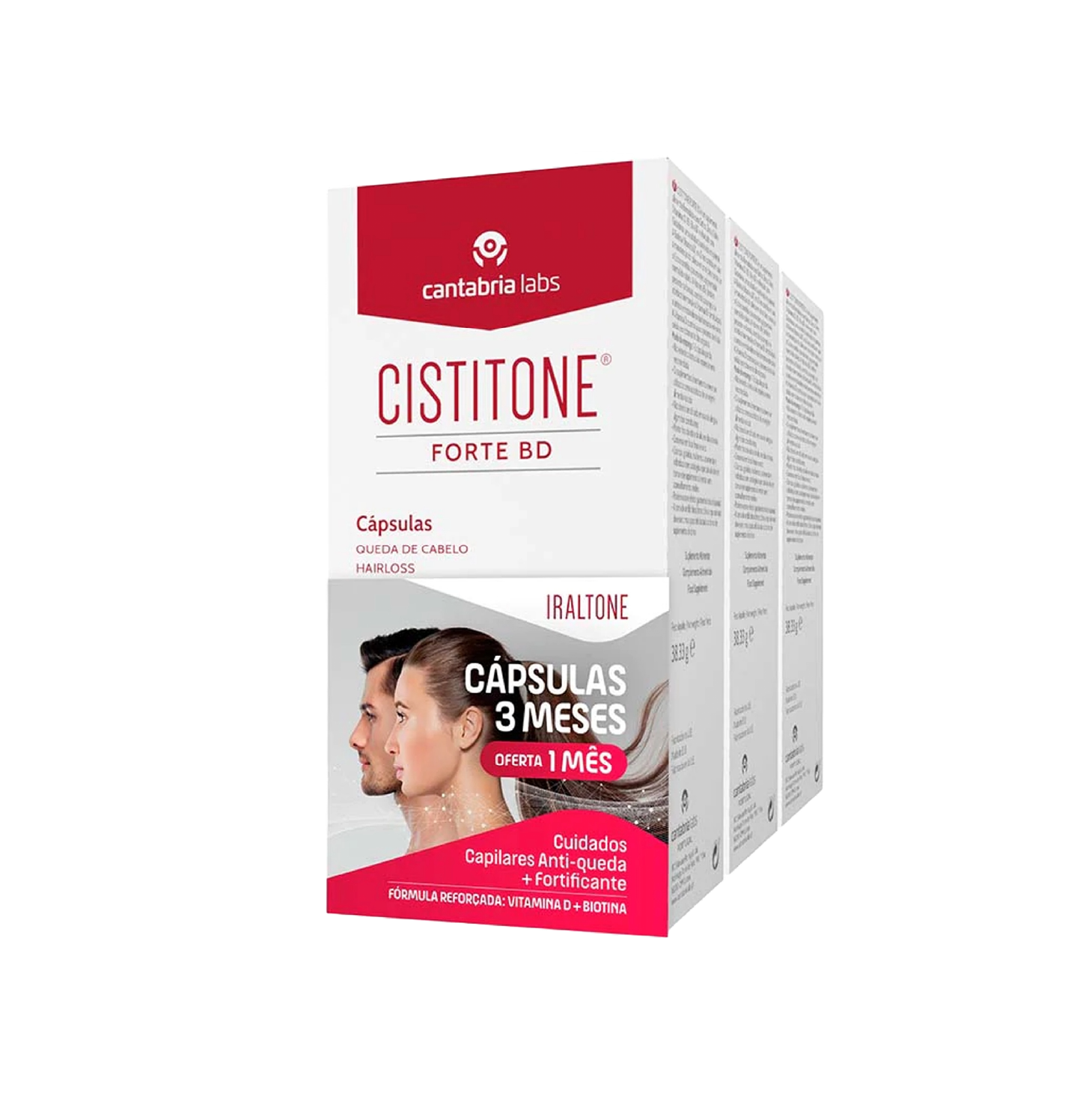 Cistitone Forte BD pack de 3 unidade com 60 cápsulas cada