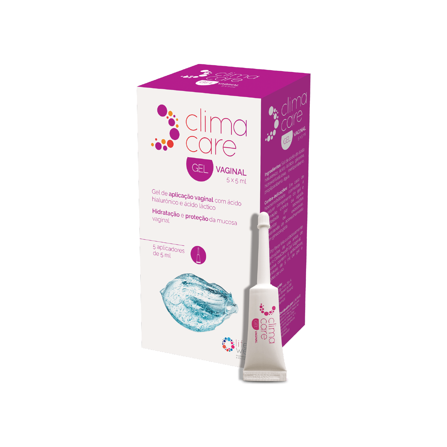 ClimaCare Gel Vaginal 5ml com 5 Unidoses