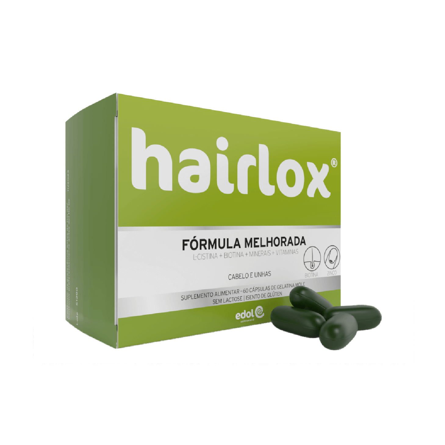 Hairlox de 60 Cápsulas
