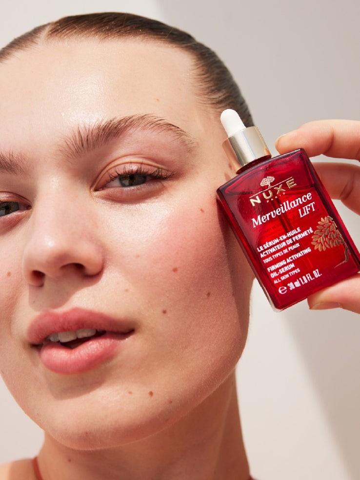 Gama de cuidados para correção e firmeza das rugas, Merveillance Lift da Nuxe