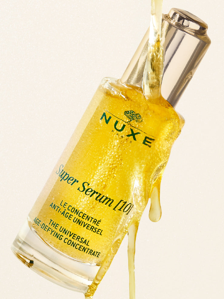 Gama de cuidados antienvelhecimento com ácido hialurónico, Super Serum 10 da Nuxe